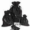 A Chorus Line Faux Suede Drawstring Pouch