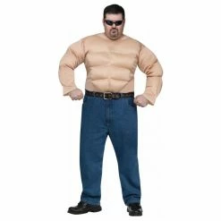 Fun World Plus Size Men Muscle Shirt (Plus)