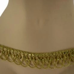 Western Fashion Swag Belt With Bells Accessories