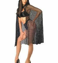 Rubies Costuming Separates Full Length Fishnet Fantasy Cape