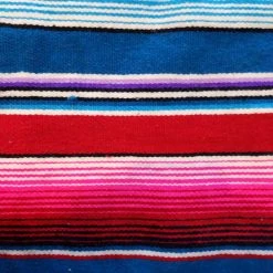 Fiesta Supplies Costumes Saltillo Striped Poncho (Adult)