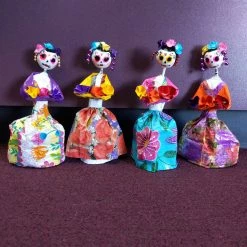 Fiesta Supplies Holidays Round Catrina Dolls