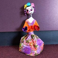 Fiesta Supplies Holidays Round Catrina Dolls