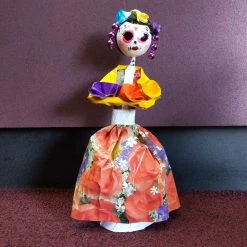 Fiesta Supplies Holidays Round Catrina Dolls