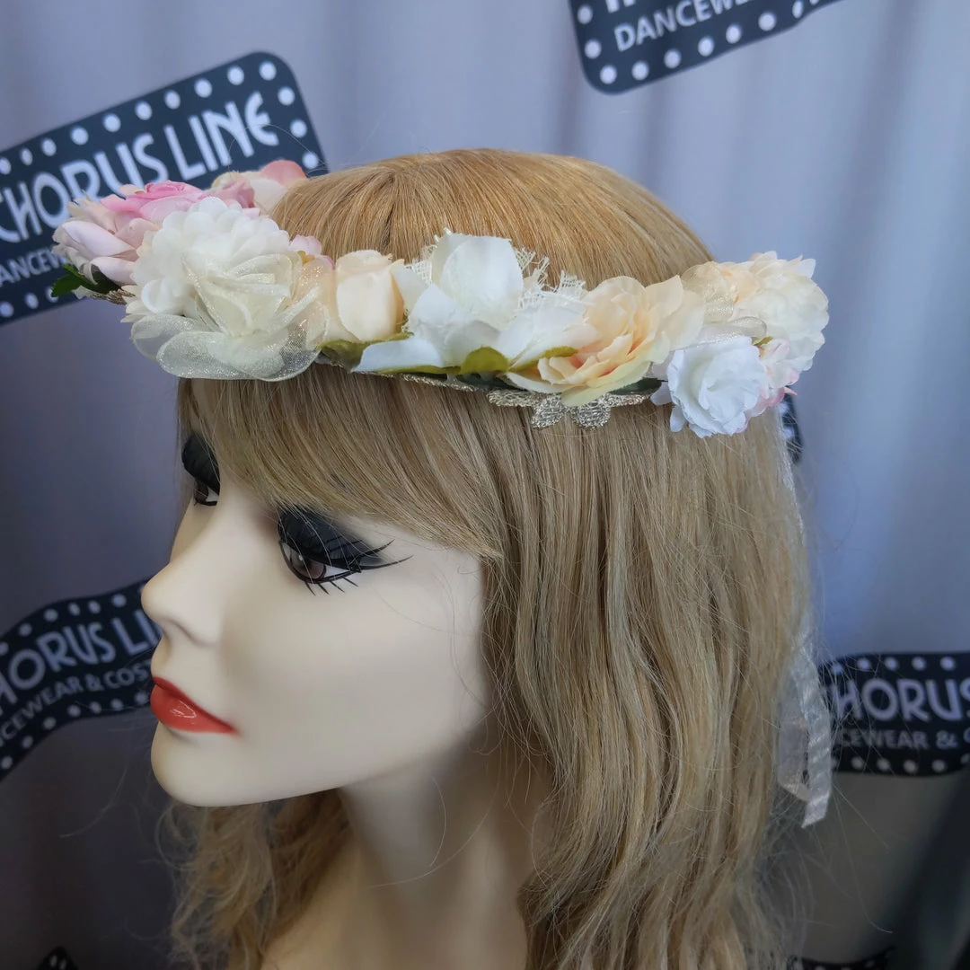 WF Imports Floral Rose Wreath 6 WF Imports Floral Rose Wreath