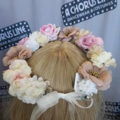 WF Imports Floral Rose Wreath