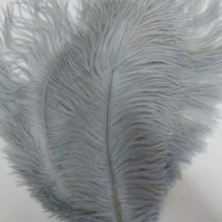 Zucker Embellishments Ostrich Feather (Silver)