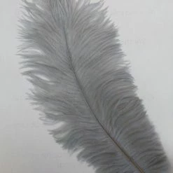 Zucker Embellishments Ostrich Feather (Silver)