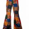 Underwraps Costumes 70s Patchwork Bell Bottoms (Adult) 1 Underwraps Costumes 70s Patchwork Bell Bottoms (Adult)