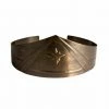 WF Imports Antique Brass Crown DC