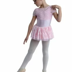 Danznmotion Scalloped Lace Tutu Dress (Child) Dance Boutique