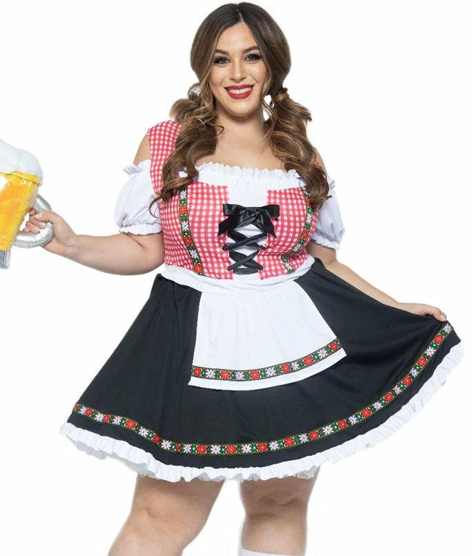 Leg Avenue Plus Size Women Beer Garden Babe (Plus) 3 Leg Avenue Plus Size Women Beer Garden Babe (Plus)