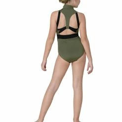 Danznmotion Dance Boutique Madison Zig Zag Scuba Leotard (Child)