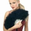 Rubies Parasols, Fans & Purses Marabou Feather Fan