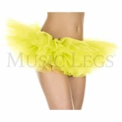 Music Legs Costuming Separates Yellow Tutu (Adult)
