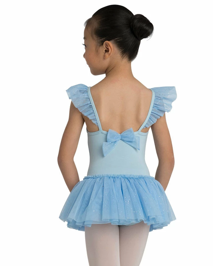 Danznmotion Flutter Sleeve Dress (Child) Dance Boutique 4 Danznmotion Flutter Sleeve Dress (Child) Dance Boutique