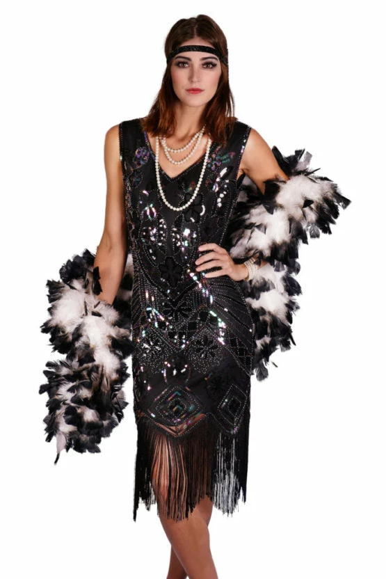 WF Imports Art Deco Flapper Dress 3 WF Imports Art Deco Flapper Dress