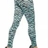 Underwraps Blue Zebra Leggings (Adult) Themes