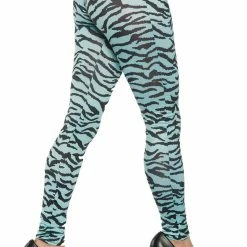 Underwraps Blue Zebra Leggings (Adult) Themes