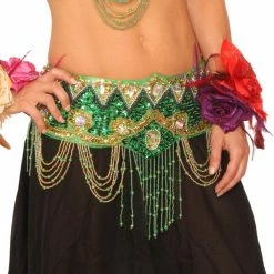 WF Imports Belly Dancer Beaded Belt