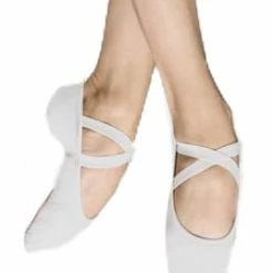 Performa Canvas Split Sole By Bloch (Adult, White) Shoes