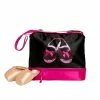 Horizon Gifts & Accessories Tote - Satin Sequins Ballet Shoes (Black)