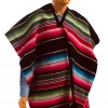 Fiesta Supplies Costumes Saltillo Striped Poncho (Adult) 1 Fiesta Supplies Costumes Saltillo Striped Poncho (Adult)