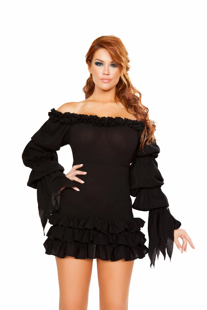 Roma Costumes Ruffled Dress (Adult) 3 Roma Costumes Ruffled Dress (Adult)
