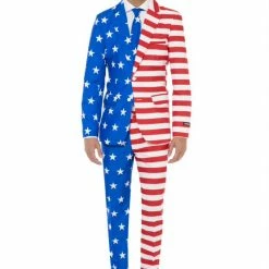 Suitmeister USA Flag Suit (Men) Costumes