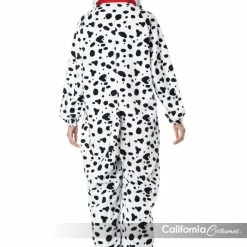 California Costumes Dalmatian Fleece Jumpsuit (Adult)