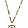FF Imports Themes Necklace Ships Wheel