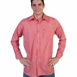 Funny Fashion Gingham Shirt (Adult) Costumes