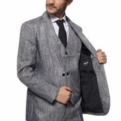 Suitmeister Costumes 20's Grey Gangster Suit (Men)