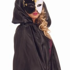 Forum Accessories Costuming Separates Masquerade Cape (Black)