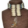 Forum Accessories Themes Tribal Choker With Feather