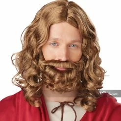 California Costumes Jesus Beard & Wig Set