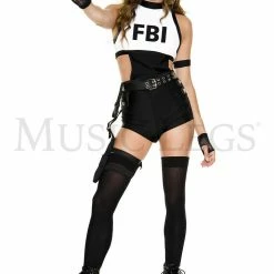 Music Legs FBI Detective (Adult) Costumes
