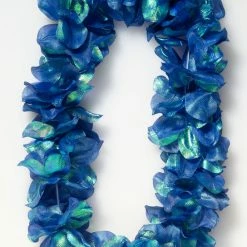 Forum Accessories Cultural Blue Pearlized Lei