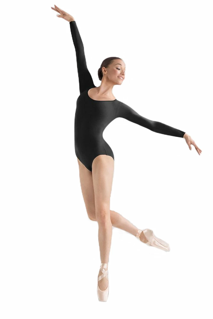 Dance Boutique Long Sleeve Leotard By Bloch (Adult) 11 Dance Boutique Long Sleeve Leotard By Bloch (Adult)