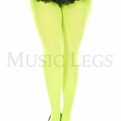 Music Legs Opaque Pantyhose (Plus) Legwear