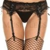 Music Legs Ribbon Garter Belt Legwear 1 Music Legs Ribbon Garter Belt Legwear