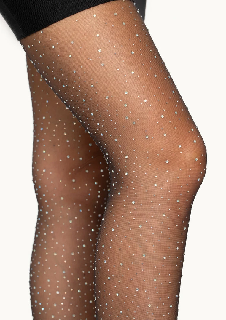 Leg Avenue Sheer Rhinestone Pantyhose 4 Leg Avenue Sheer Rhinestone Pantyhose