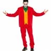 Seeing Red Villain Leisure Suit Costume (Adult) Costumes