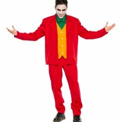 Seeing Red Villain Leisure Suit Costume (Adult) Costumes