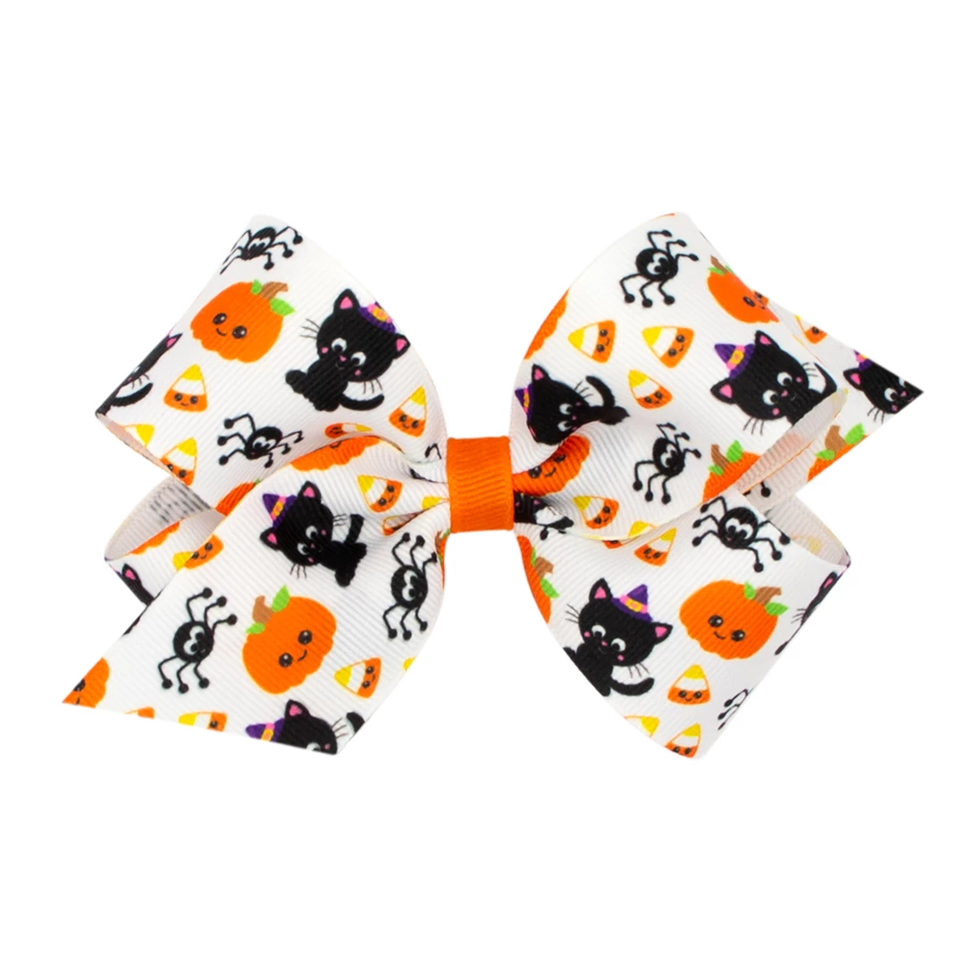 Wee Ones Halloween Themed Bow 4 Wee Ones Halloween Themed Bow