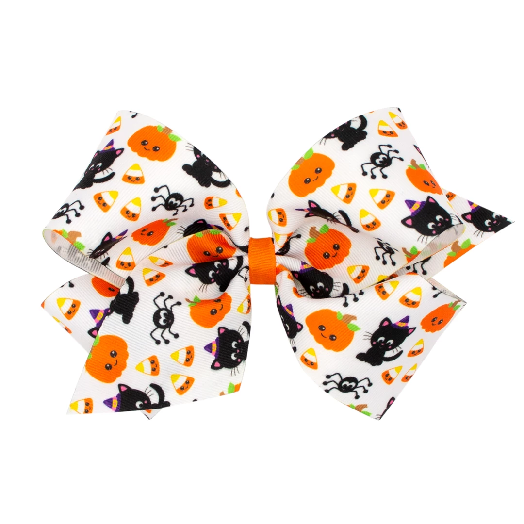 Wee Ones Halloween Themed Bow 6 Wee Ones Halloween Themed Bow
