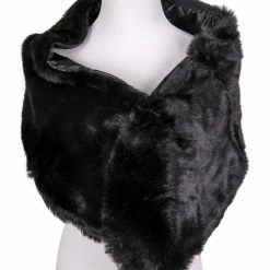 WF Imports Faux Fur Wrap Period Decades