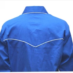 Western Express Western Shirt Blue (Men) Costumes