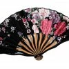 Gold State Floral Silk Fans Parasols, Fans & Purses