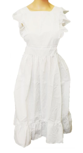 Morris Ruffled Pinafore Apron Colonial 3 Morris Ruffled Pinafore Apron Colonial